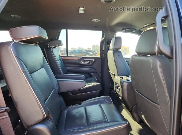 1GNSCSKD8PR221631 2023 CHEVROLET TAHOE Blue Вид задньої частини салону