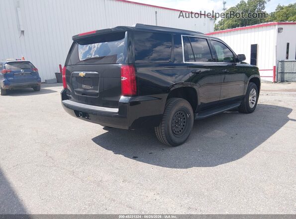 1GNSKAEC0HR280206 2017 CHEVROLET TAHOE Black Trasero derecho