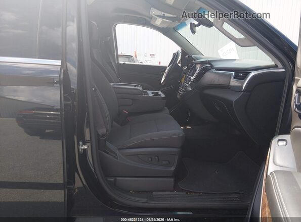 1GNSKAEC0HR280206 2017 CHEVROLET TAHOE Black Vista interior delantera
