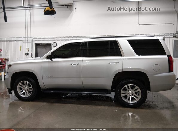 1GNSKAEC0JR150626 2018 CHEVROLET TAHOE Silver 