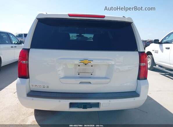 1GNSKAEC0JR151114 2018 CHEVROLET TAHOE White 