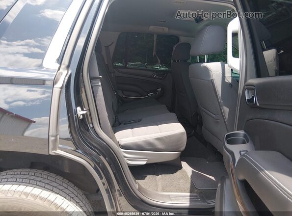1GNSKAEC1JR346297 2018 CHEVROLET TAHOE Black VIN sticker view