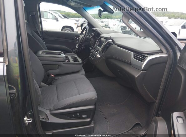1GNSKAEC1LR106895 2020 CHEVROLET TAHOE Gray Front interior view