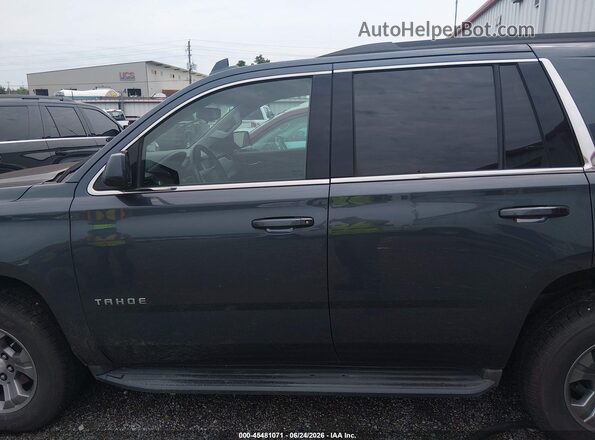1GNSKAEC1LR106895 2020 CHEVROLET TAHOE Gray 360 interior view