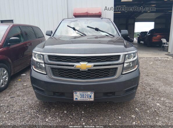 1GNSKAEC1LR106895 2020 CHEVROLET TAHOE Gray Instrument cluster view