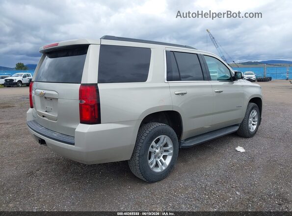 1GNSKAEC2HR355701 2017 CHEVROLET TAHOE Silver უკანა მარჯვენა