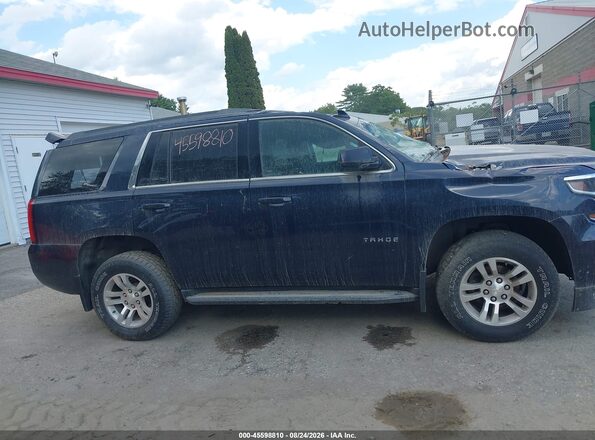 1GNSKAEC3HR256109 2017 CHEVROLET TAHOE Blue Widok wnętrza z tyłu