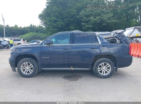 1GNSKAEC3HR256109 2017 CHEVROLET TAHOE Blue Widok wnętrza 360 stopni