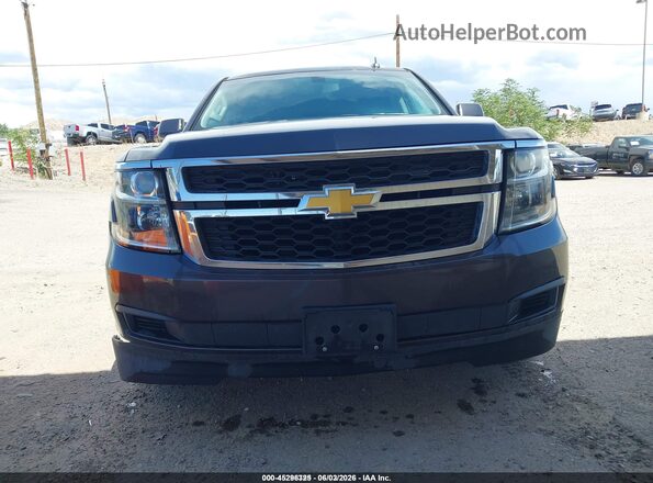 1GNSKAEC3JR322518 2018 CHEVROLET TAHOE Gray Front view