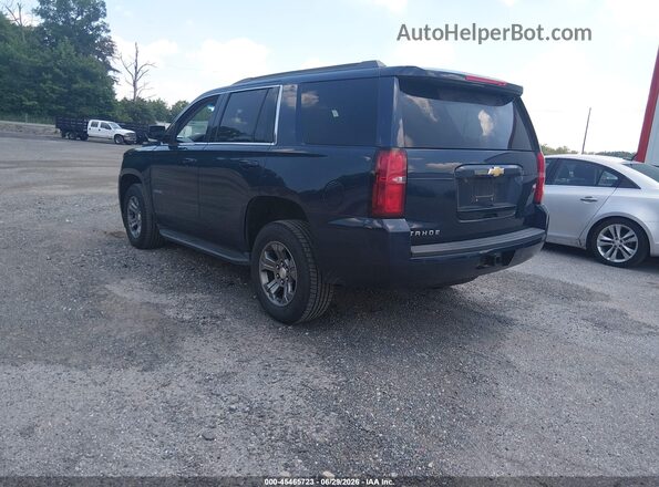 1GNSKAEC3JR338508 2018 CHEVROLET TAHOE Navy უკანა მარცხენა