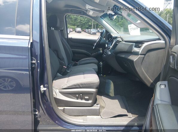 1GNSKAEC3JR338508 2018 CHEVROLET TAHOE Navy წინა სალონის ხედი