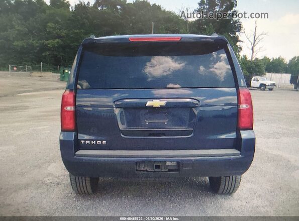 1GNSKAEC3JR338508 2018 CHEVROLET TAHOE Navy წინა ხედი