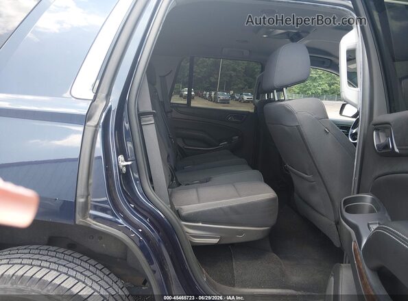 1GNSKAEC3JR338508 2018 CHEVROLET TAHOE Navy VIN კოდის სტიკერის ხედი