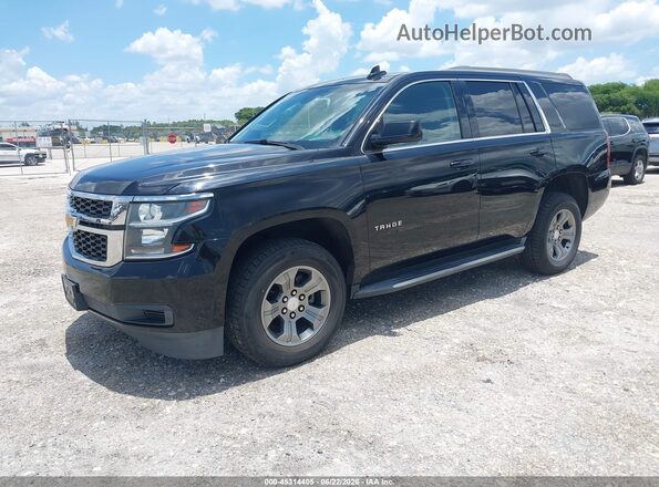 1GNSKAEC3KR102720 2019 CHEVROLET TAHOE Black Vista tres cuartos delantera izquierda