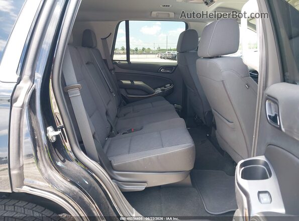 1GNSKAEC3KR102720 2019 CHEVROLET TAHOE Black Vista de la etiqueta del VIN