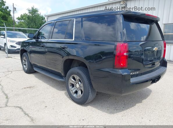 1GNSKAEC3LR298157 2020 CHEVROLET TAHOE Черный Задняя левая четверть