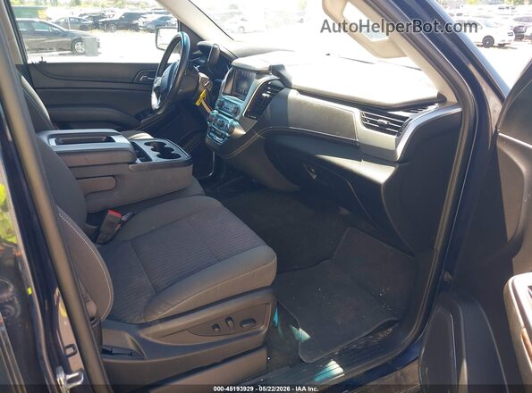 1GNSKAEC5JR317630 2018 CHEVROLET TAHOE Dark Blue Front interior view