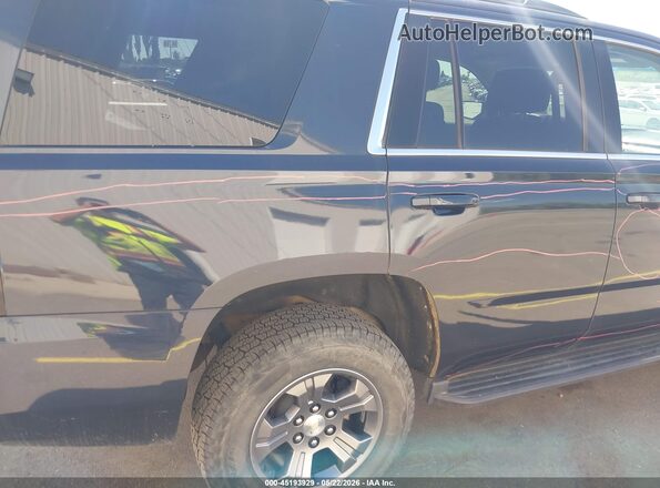 1GNSKAEC5JR317630 2018 CHEVROLET TAHOE Dark Blue 