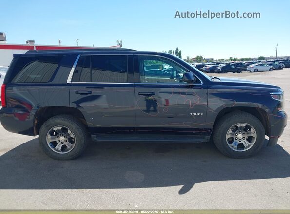 1GNSKAEC5JR317630 2018 CHEVROLET TAHOE Dark Blue 