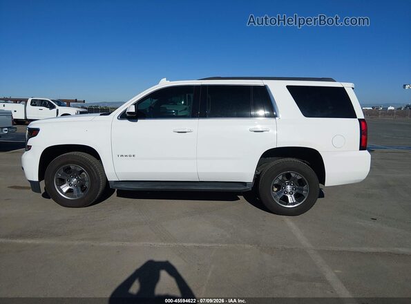 1GNSKAEC5JR368514 2018 CHEVROLET TAHOE White 