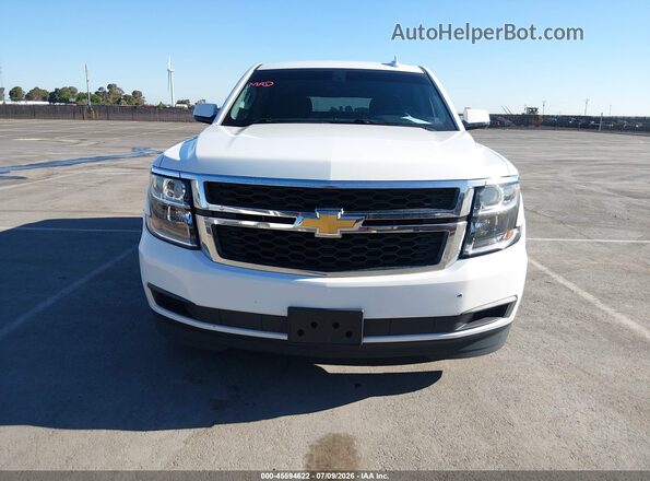 1GNSKAEC5JR368514 2018 CHEVROLET TAHOE White Front view