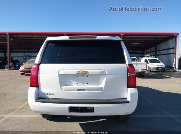 1GNSKAEC5JR368514 2018 CHEVROLET TAHOE White 