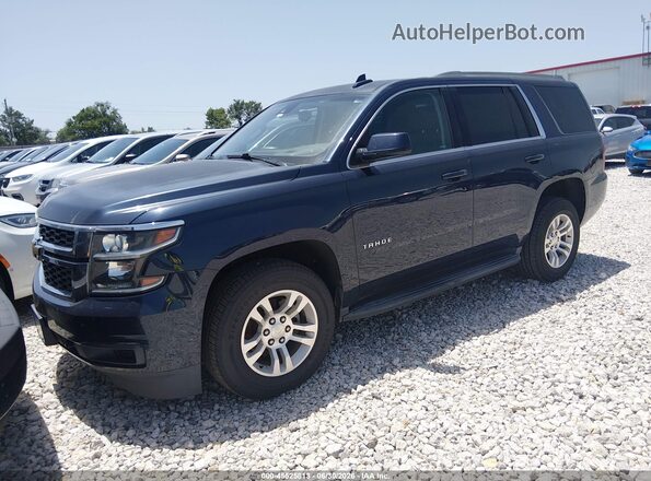 1GNSKAEC6HR312270 2017 CHEVROLET TAHOE Dark Blue Przód lewy