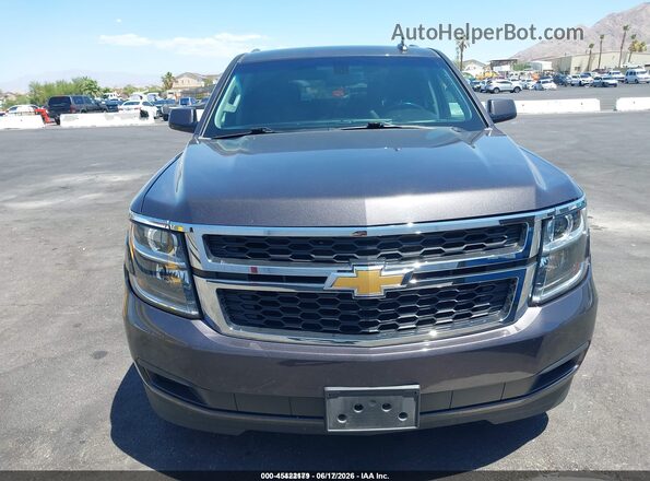 1GNSKAEC6JR331102 2018 CHEVROLET TAHOE Серый Вид спереди