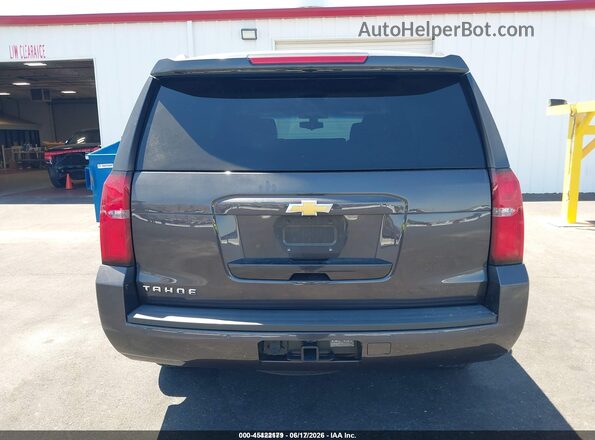 1GNSKAEC6JR331102 2018 CHEVROLET TAHOE Серый Панорамный вид салона 360°
