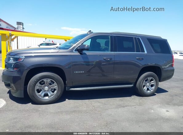 1GNSKAEC6JR331102 2018 CHEVROLET TAHOE Серый 