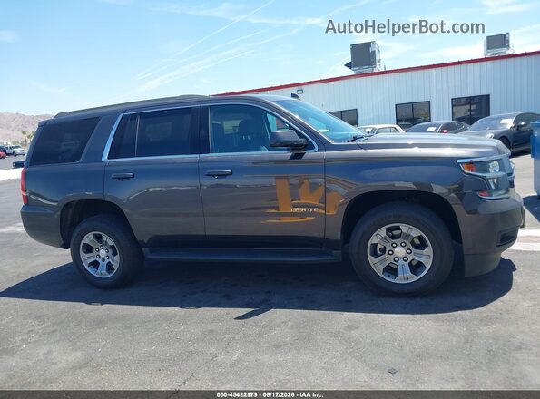 1GNSKAEC6JR331102 2018 CHEVROLET TAHOE Серый 