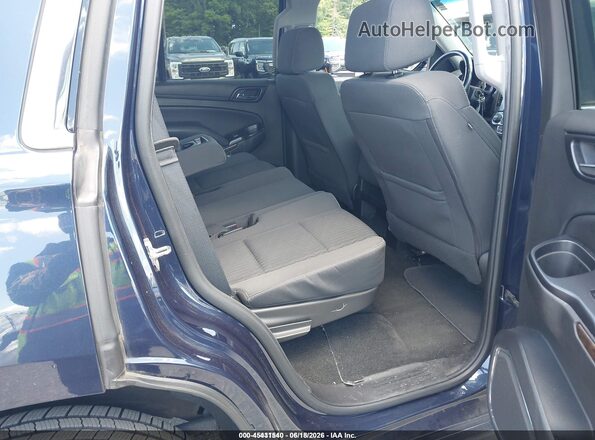 1GNSKAEC6JR338602 2018 CHEVROLET TAHOE Синий Вид наклейки с VIN-кодом