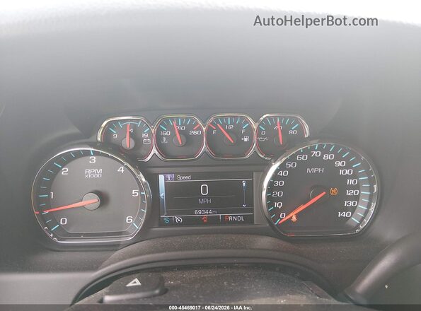 1GNSKAEC6JR368411 2018 CHEVROLET TAHOE White Vista de los asientos traseros
