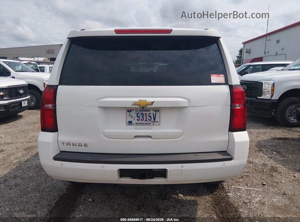 1GNSKAEC6JR368411 2018 CHEVROLET TAHOE White 
