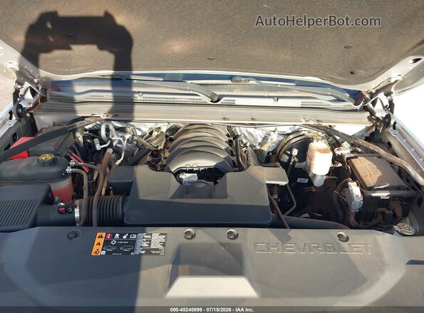 1GNSKAEC7JR358261 2018 CHEVROLET TAHOE Silver Vista trasera