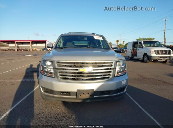 1GNSKAEC7JR358261 2018 CHEVROLET TAHOE Silver Vista interior de 360 grados