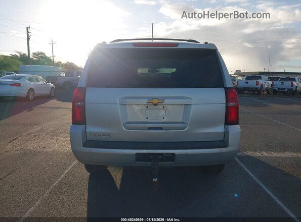 1GNSKAEC7JR358261 2018 CHEVROLET TAHOE Silver 