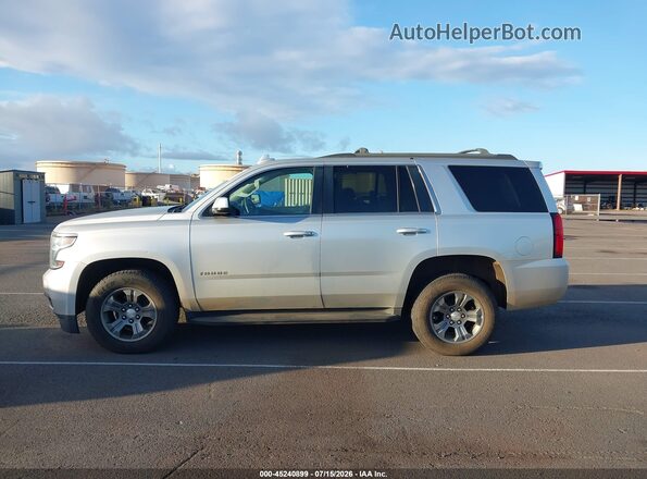 1GNSKAEC7JR358261 2018 CHEVROLET TAHOE Silver 