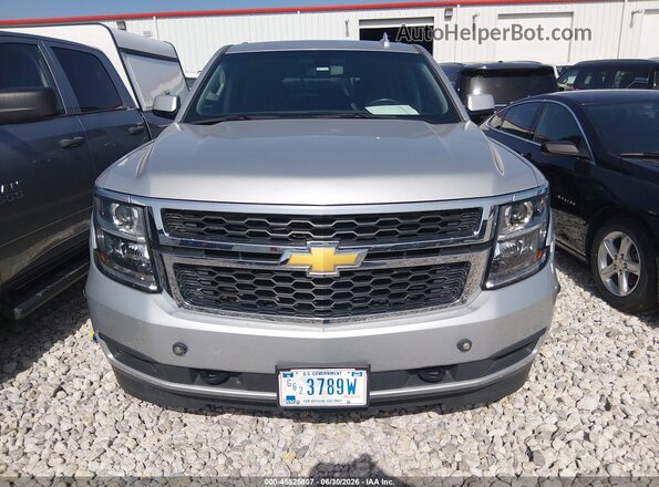 1GNSKAEC7LR119148 2020 CHEVROLET TAHOE Серебряный Вид щитка приборов