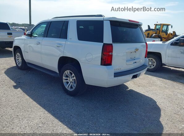 1GNSKAEC8GR330462 2016 CHEVROLET TAHOE White Rear left