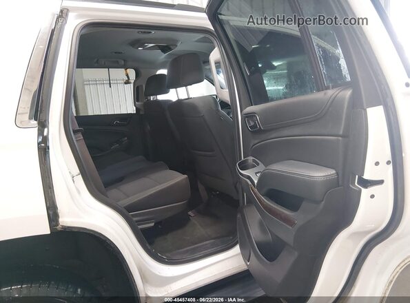 1GNSKAEC8HR316319 2017 CHEVROLET TAHOE White VIN կոդի պիտակի տեսք