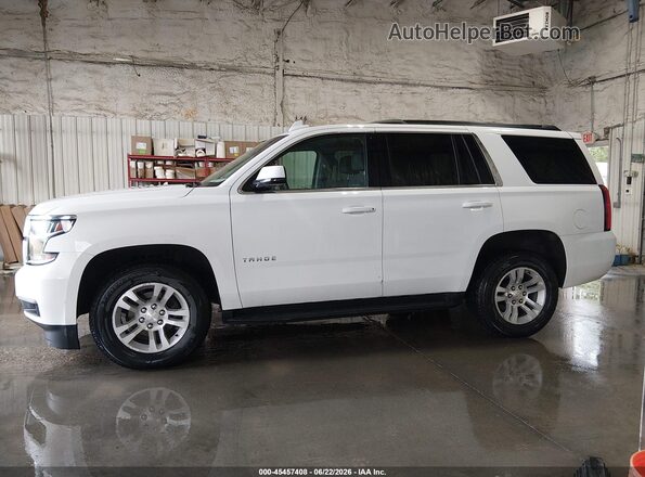 1GNSKAEC8HR316319 2017 CHEVROLET TAHOE White Սալոնի 360 աստիճան տեսք