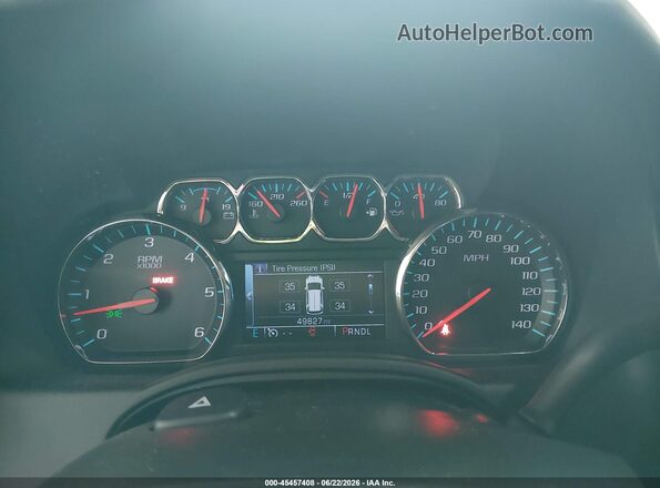 1GNSKAEC8HR316319 2017 CHEVROLET TAHOE White Հետևի նստատեղերի տեսք