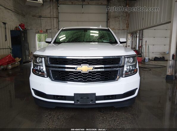 1GNSKAEC8HR316319 2017 CHEVROLET TAHOE White Սարքավորումների վահանակի տեսք