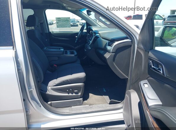 1GNSKAEC8JR287135 2018 CHEVROLET TAHOE Silver Սալոնի դիմացի տեսք