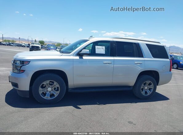 1GNSKAEC8JR287135 2018 CHEVROLET TAHOE Silver 