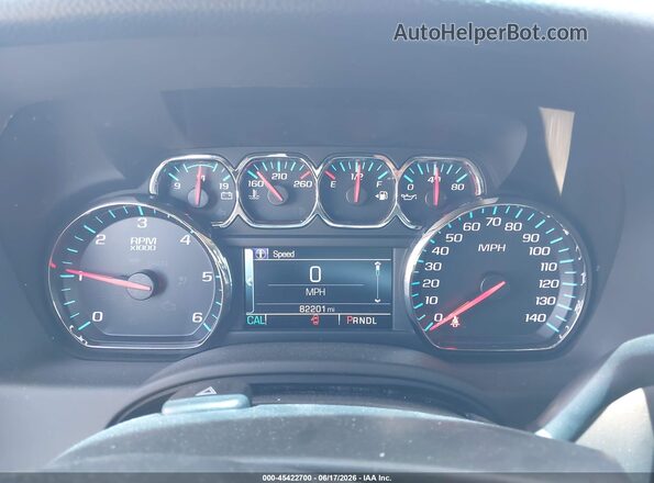 1GNSKAEC8JR287135 2018 CHEVROLET TAHOE Silver Հետևի նստատեղերի տեսք
