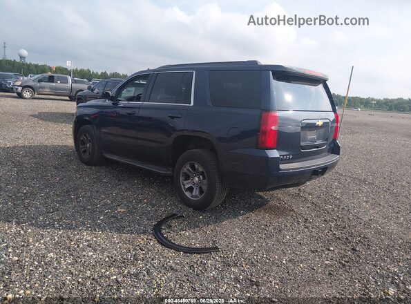 1GNSKAEC8JR335734 2018 CHEVROLET TAHOE Черный Задняя левая четверть