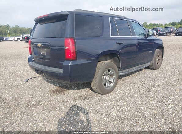 1GNSKAEC8JR335734 2018 CHEVROLET TAHOE Черный Задняя правая четверть