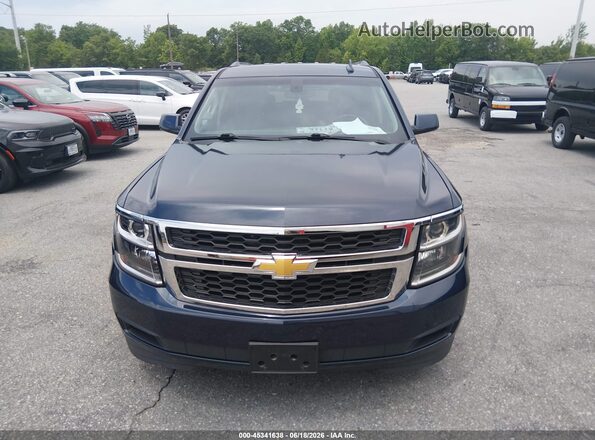 1GNSKAEC8JR338519 2018 CHEVROLET TAHOE Blue 